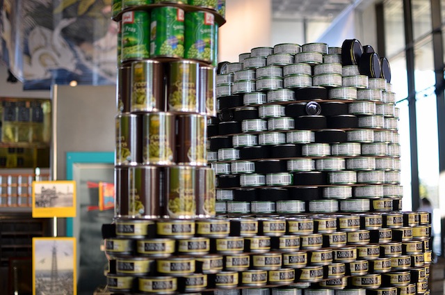 CANstruction at the NYS Museum