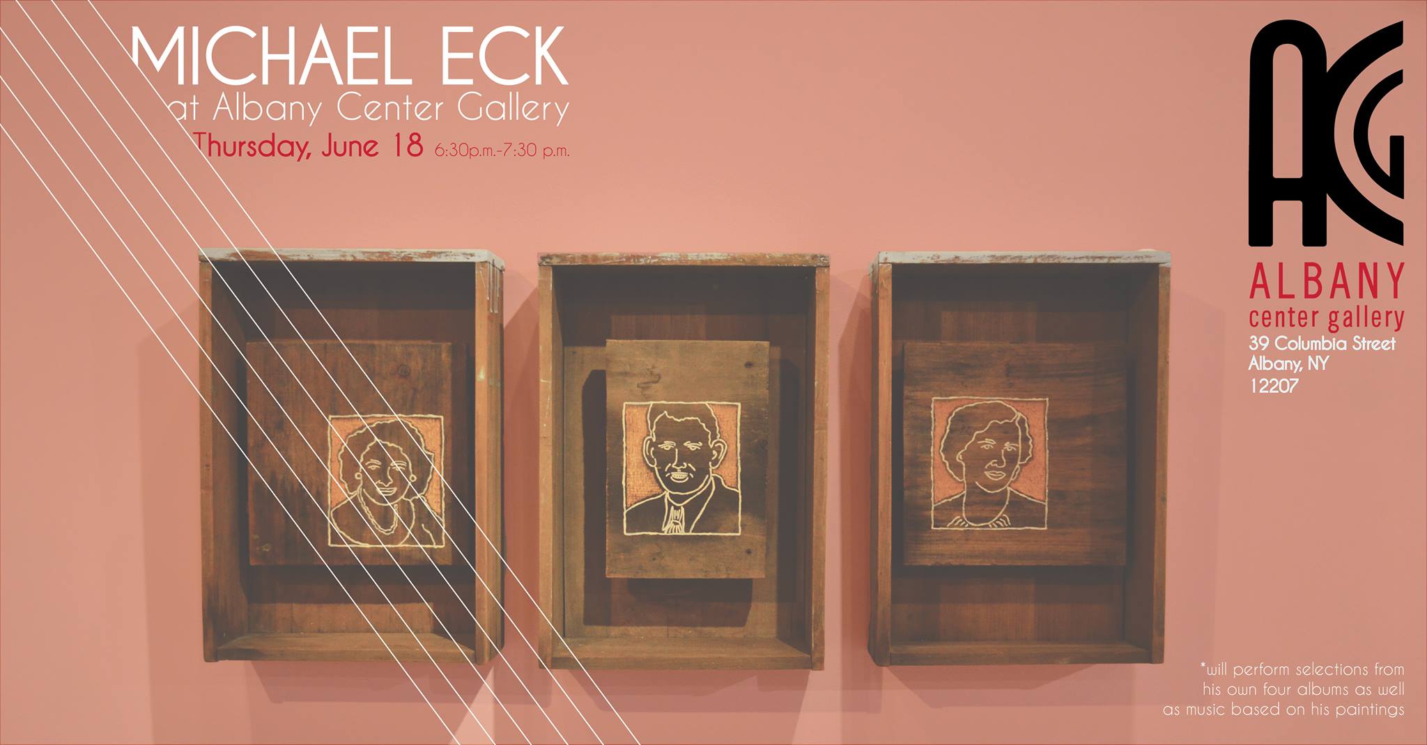 Michael Eck at Albany Center Gallery