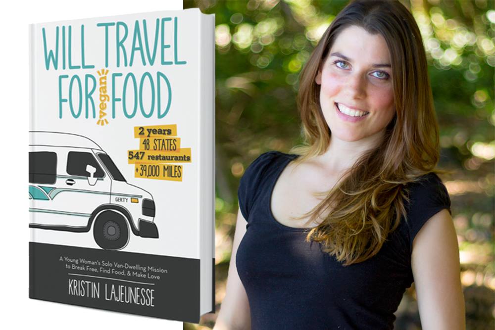Today: Will Travel For Vegan Food Book Signing at Brakes